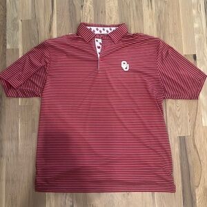 Men’s Horn Legend Polo- OU Sooners